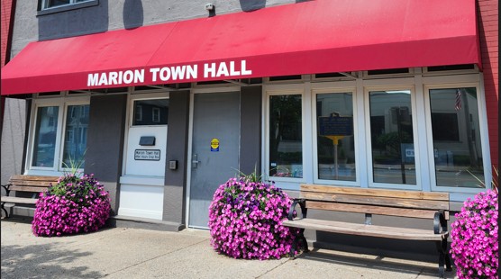 WELCOME TO MARION, N.Y.